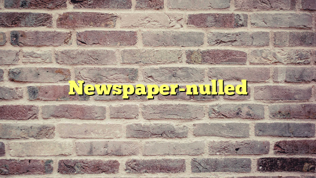Newspaper-nulled