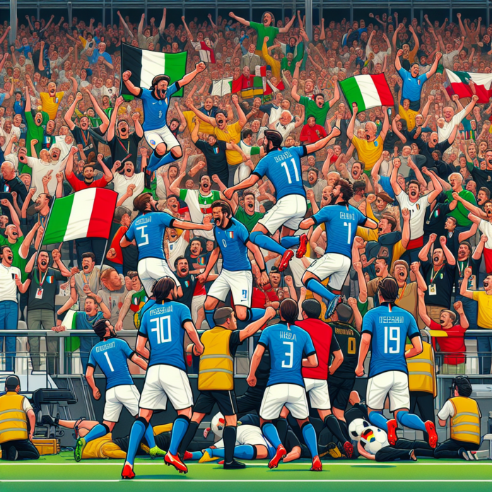 La Nazionale Italiana di Calcio vince un'importante amichevole contro la Germania, in vista del prossimo Mondiale.