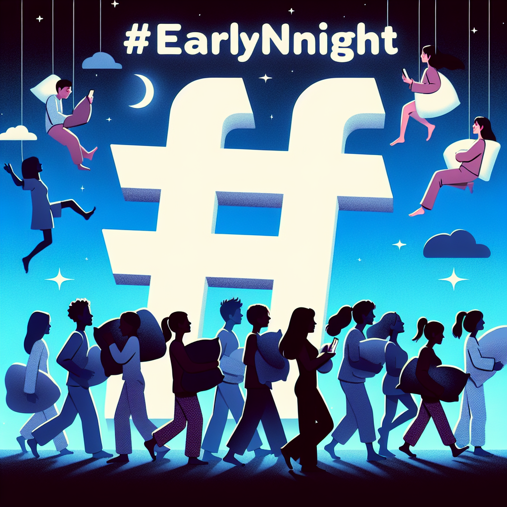 TikTok e il nuovo trend del sonno: la Generazione Z sceglie l'hashtag #earlynight.