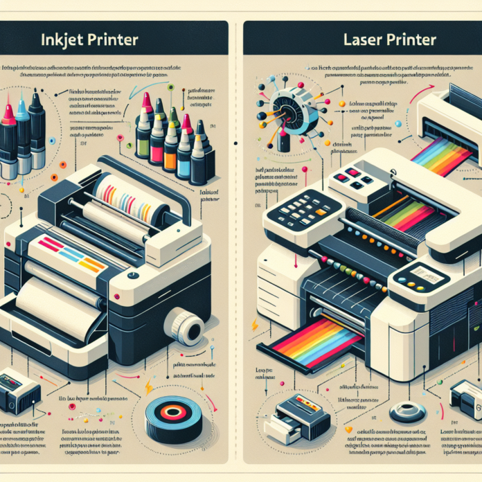 Quali sono le differenze tra stampante laser ed inchiostro ?