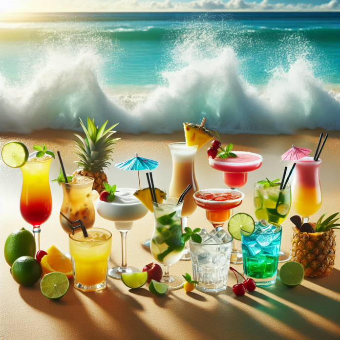 Quali sono i migliori cocktail da bere in spiaggia?