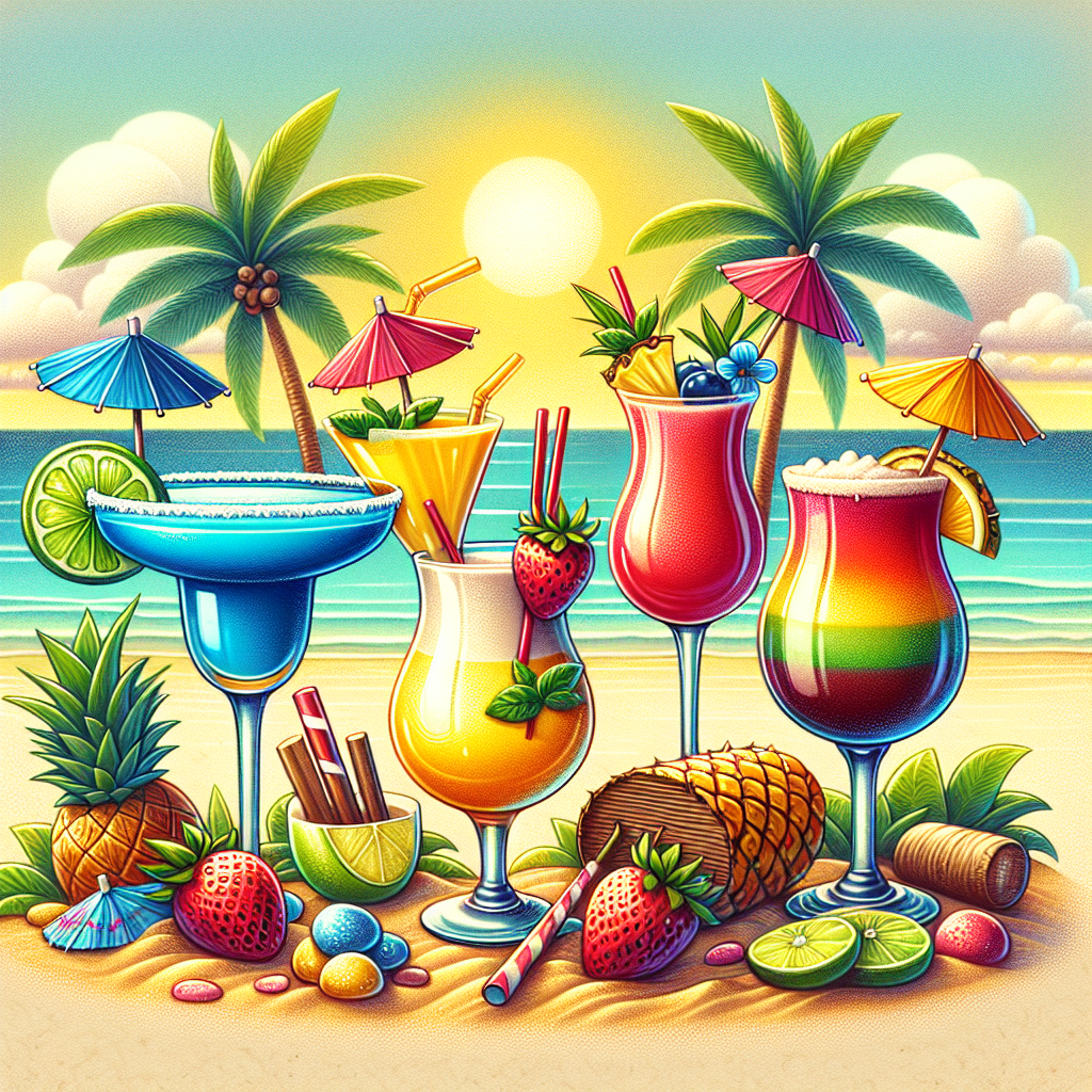 Quali sono i migliori cocktail da bere in spiaggia?